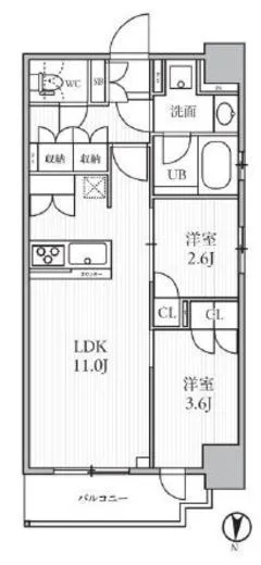 シーズンフラッツ菊川WEST 501