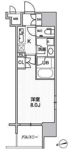 シーズンフラッツ大森エアリー 1404