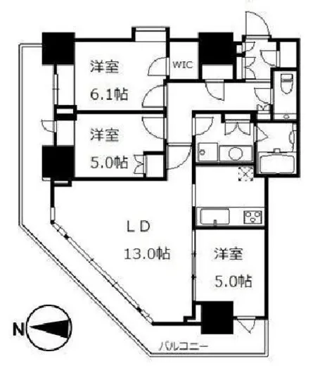 勝どきビュータワー 44階