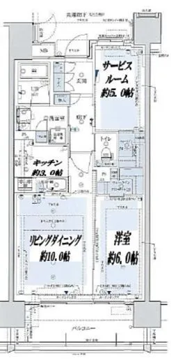 イニシア蒲田アイリスフォート 13階