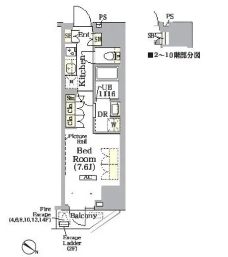 ARKMARK巣鴨COURT (アークマーク巣鴨コート) 1304