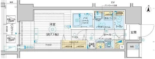 エステムプラザ東京ライズ 8階