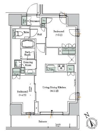 ONE ROOF RESIDENCE NISHI NIPPORI (ワンルーフレジデンス西日暮里) 509