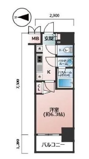 コンシェリア新宿イースト 5階