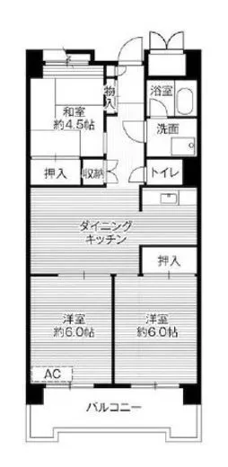 ビレッジハウス品川八潮タワー 1-303