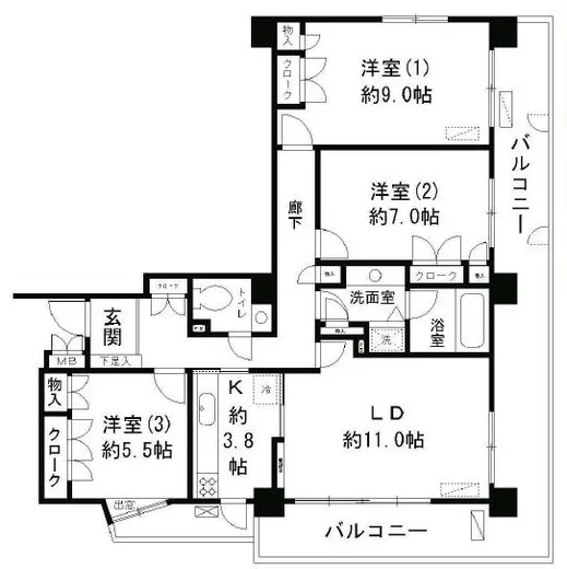 フラット曙町’89 303