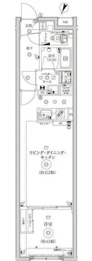 グローリオシェルト池袋Ⅱ 303