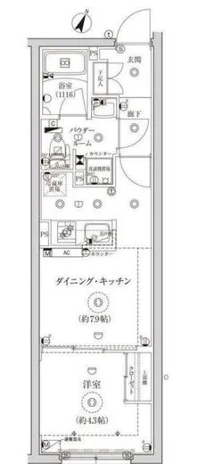 グローリオシェルト池袋Ⅱ 208