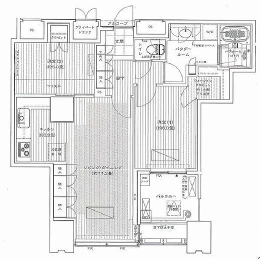 ワールドシティタワーズ ブリーズタワー 37階