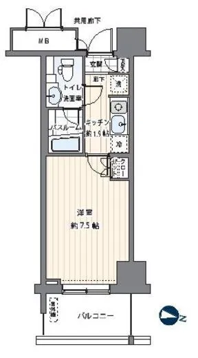 MFPRコート木場公園 1218