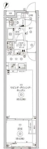 グローリオシェルト池袋Ⅱ 103