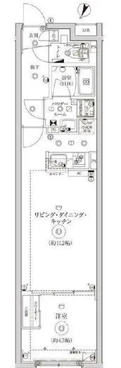 グローリオシェルト池袋Ⅱ 102