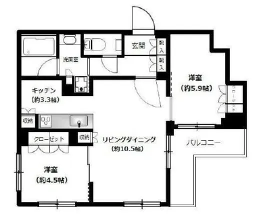 オープンレジデンシア目黒東山 4階