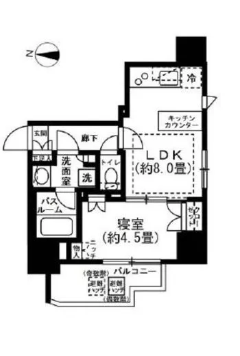 オープンレジデンシア四谷舟町 9階