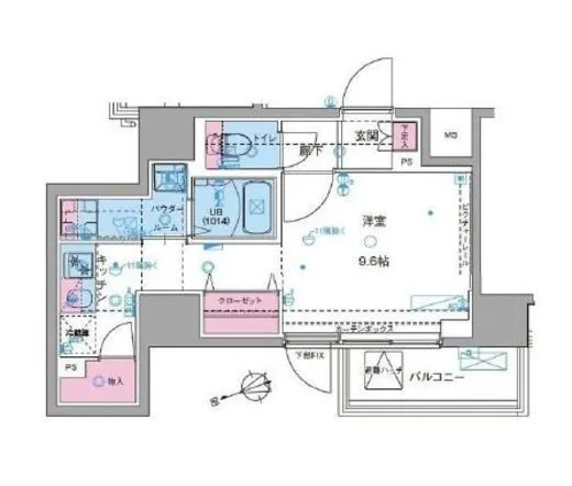 ジェノヴィア駒込駅グリーンヴェール 4階