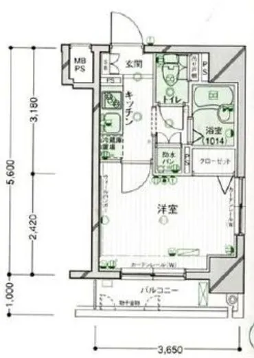 パークウェル麻布十番 4階