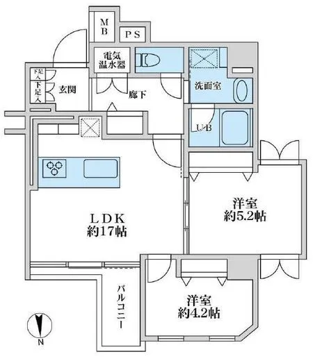 ルミナス一番町 2階