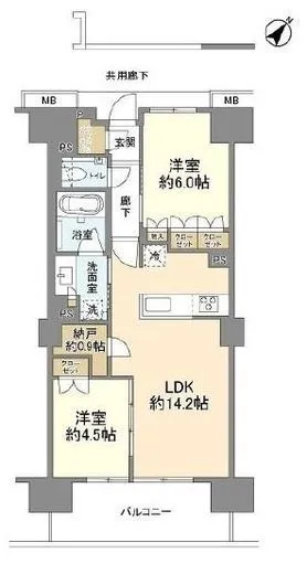 プラウドシティ方南町 9階