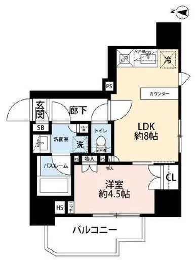 オープンレジデンシア四谷舟町 8階