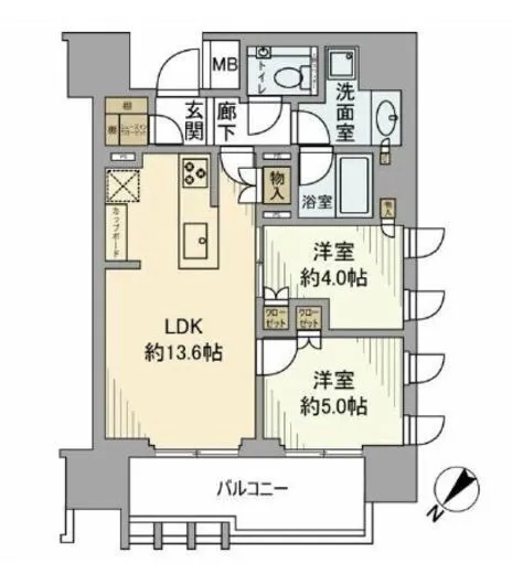 プレミスト東銀座築地アークコート 3階