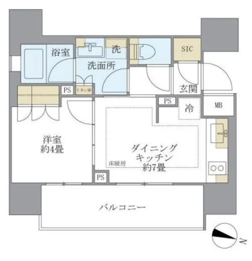 ブリリア東中野ステーションフロント 11階