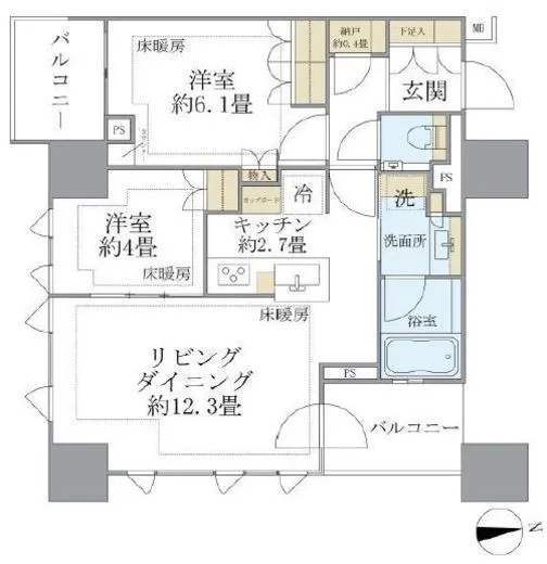 ブリリア秋葉原 13階