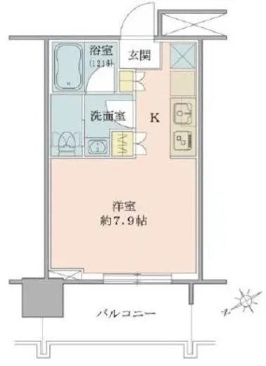 ブリリアタワー浜離宮 7階