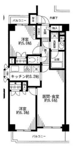 藤和シティスクエア三田ノースウイング 5階