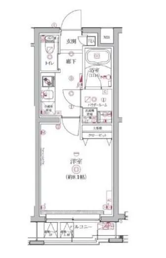 QUALITAS護国寺 (クオリタス護国寺) 3階