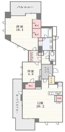 ジオ代官山 4階