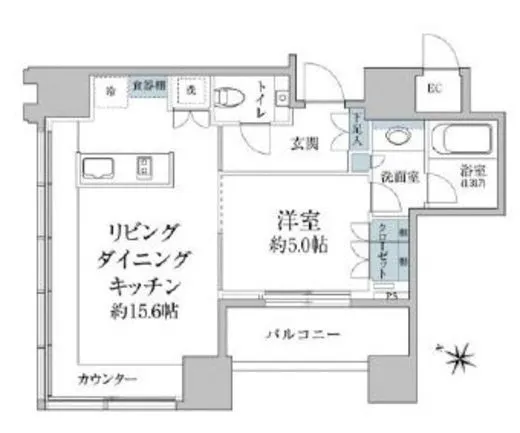 THE ROPPONGI TOKYO CLUB RESIDENCE 17階