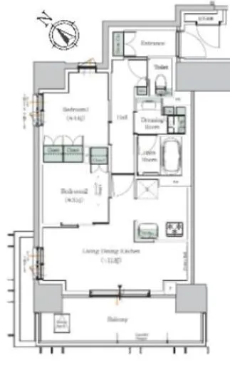 ONE ROOF RESIDENCE NISHI NIPPORI (ワンルーフレジデンス西日暮里) 703