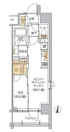 リビオメゾン東池袋 803