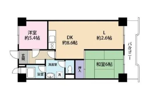 光シャンブル品川東八ツ山公園 8階