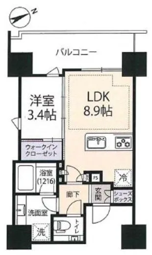 シャリエ赤羽ファースト 4階