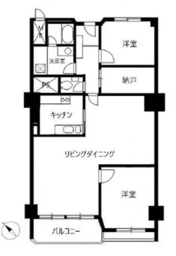 麹町三番町マンション 7階