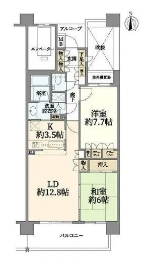 ファミールグラン高井戸デュープレックス 4階