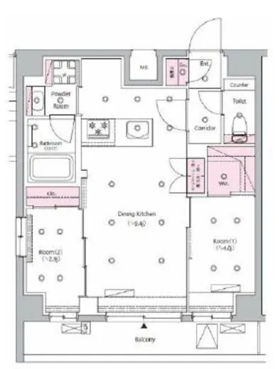 SYFORME NISHISUGAMO (シーフォルム西巣鴨) 2階