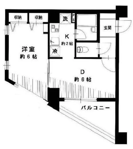 ロイヤルガーデン恵比寿公園通り 6階