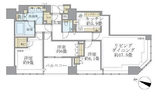 ブリリア一番町 12階