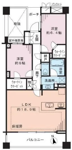 プラウド蘆花公園 4階