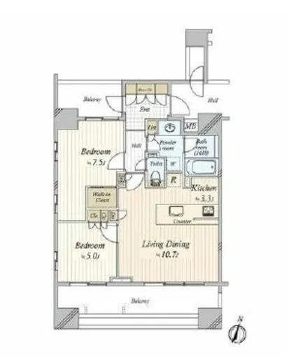 ブランズ南麻布 8階