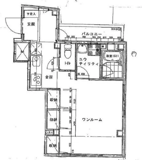 サザン高輪 3階