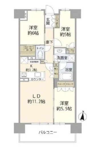 パークホームズ板橋蓮根二番街 8階