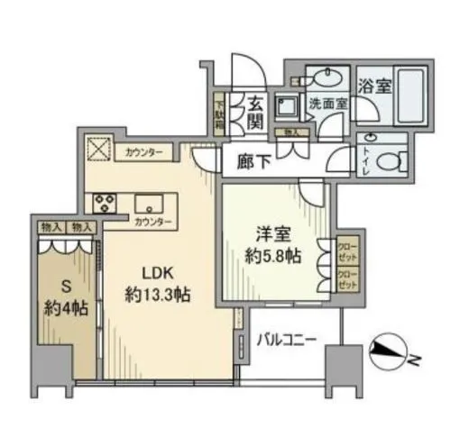 大崎ウエストシティタワーズ イースト 33階