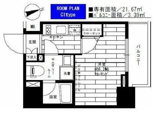 ステージグランデ東池袋駅前 3階