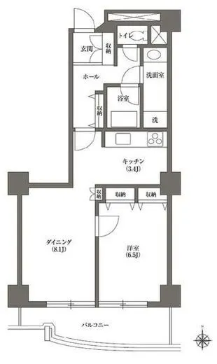 文京グリーンコートビュータワー本駒込 A706