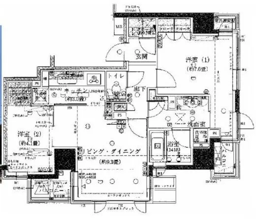 パークホームズ新宿若松町 6階