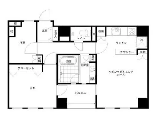 ビラハイツ北の丸 3階