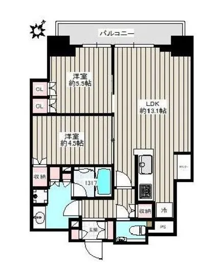 パークホームズ日本橋本町 2階